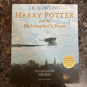Harry Potter Philosopher’s Stone illustrated edition